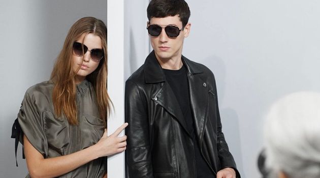 Nicolas Ripoll & Luna Bijl Star in Karl Lagerfeld Spring '18 Campaign Nicolas Ripoll & Luna Bijl Star in Karl Lagerfeld Spring '18 Campaign