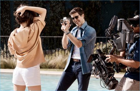 Behind the Scenes Roberto Bolle Tods Spring Summer 2018 Campaign 003