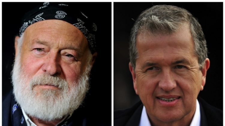 Pictured Left to Right: Bruce Weber and Mario Testino