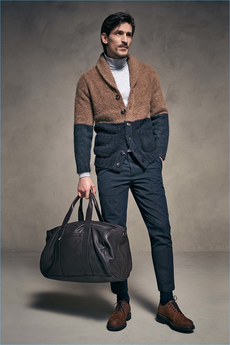 Brunello Cucinelli Fall 2018 Men's Collection Lookbook Jarrod Scott