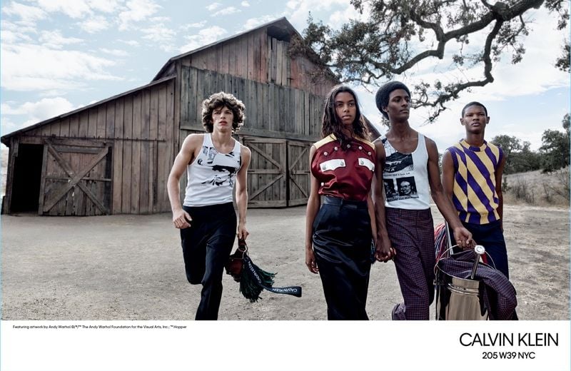 Calvin Klein 205W39NYC Heads to the Barn for Spring ’18 Campaign