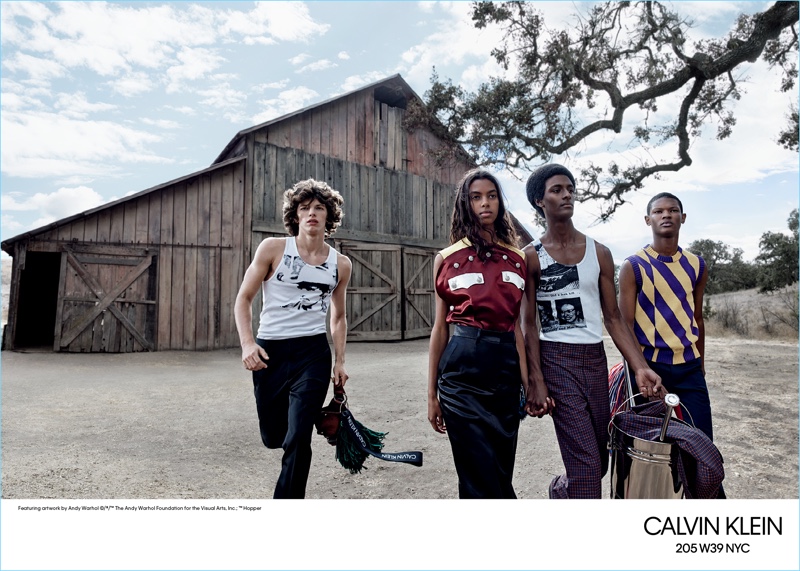Calvin Klein 205W39NYC unveils its spring-summer 2018 campaign.