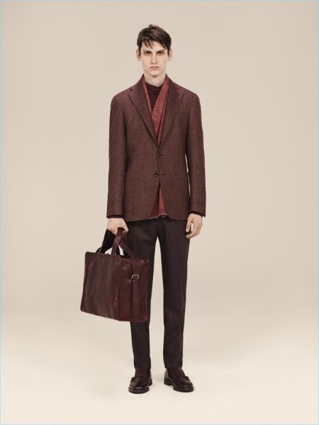 Canali Fall Winter 2018 Mens Collection Lookbook 022
