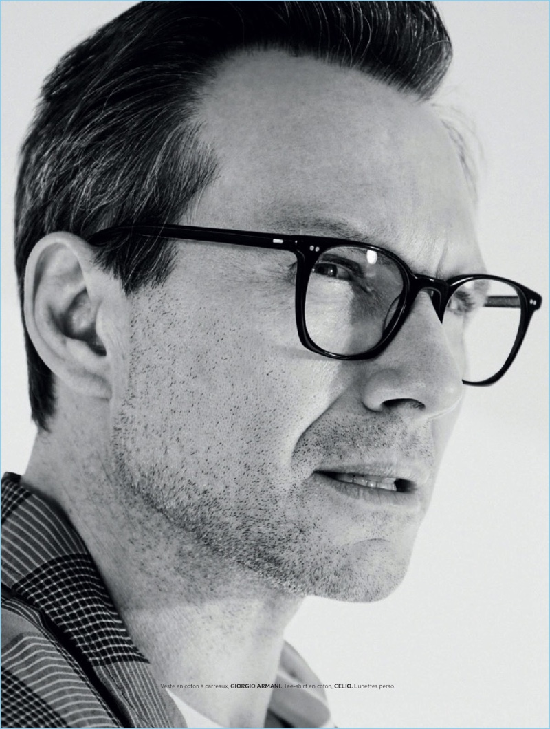 Christian Slater L’Officiel Hommes Paris 2018 Photo Shoot