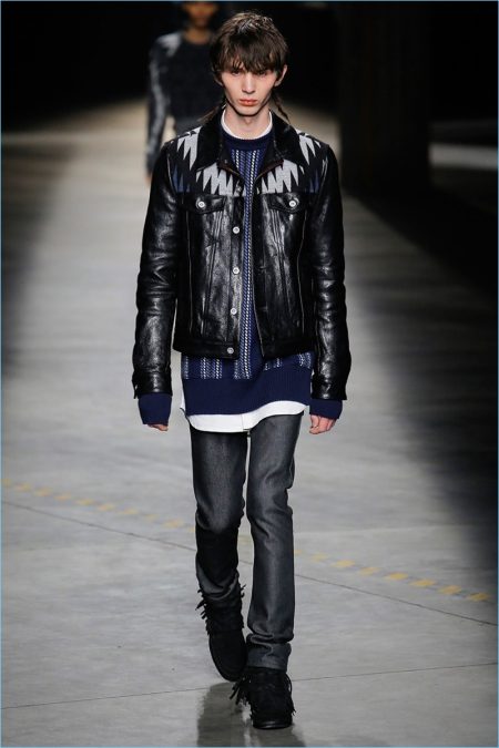 Diesel Black Gold Fall Winter 2018 Mens Runway Collection 003