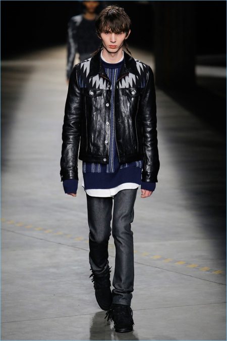 Diesel Black Gold Fall Winter 2018 Mens Runway Collection 003
