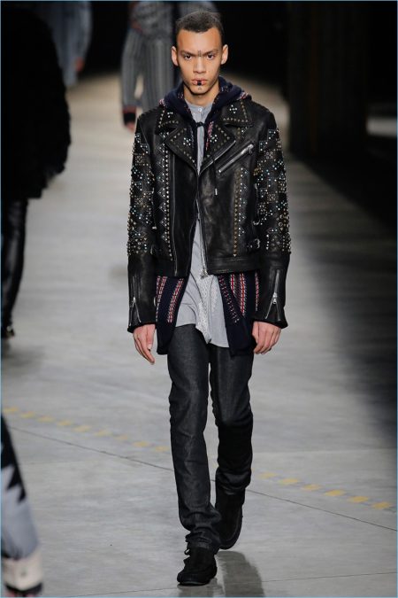 Diesel Black Gold Fall Winter 2018 Mens Runway Collection 009