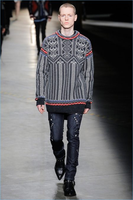 Diesel Black Gold Fall Winter 2018 Mens Runway Collection 012