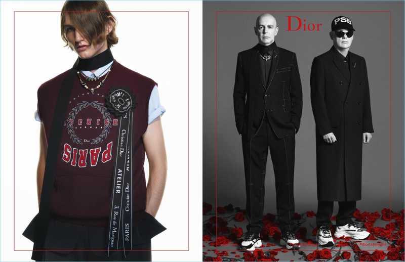 Dior Homme enlists Henry Rausch and The Petshop Boys as the stars of its spring-summer 2018 campaign.