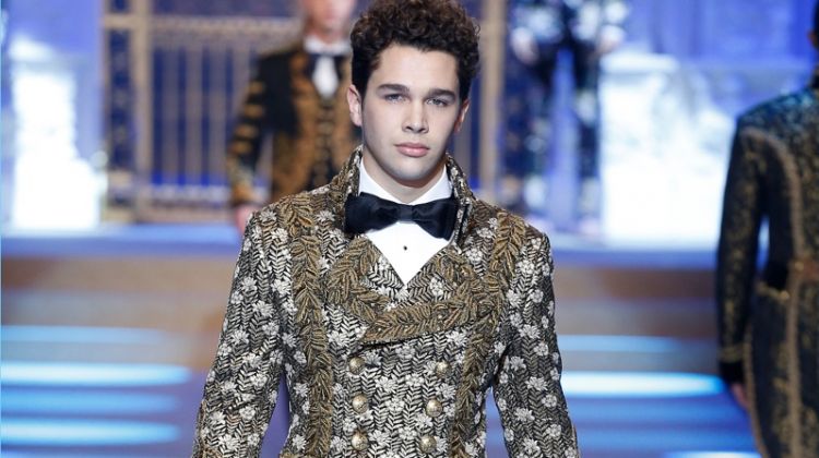 Dolce & Gabbana presents its fall-winter 2018 collection during Milan Fashion Week.