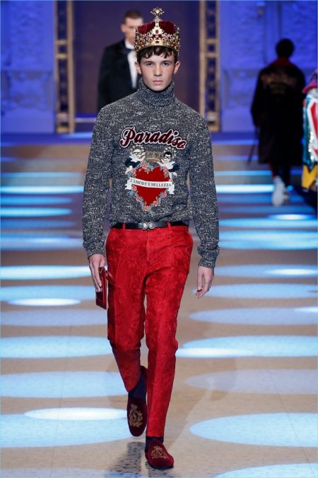 Dolce Gabbana Fall Winter 2018 Mens Runway Collection 033