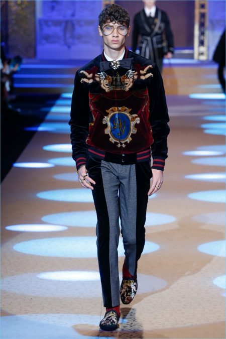 Dolce Gabbana Fall Winter 2018 Mens Runway Collection 041