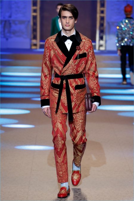 Dolce Gabbana Fall Winter 2018 Mens Runway Collection 087
