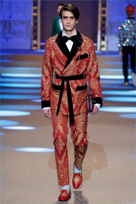 Dolce Gabbana Fall Winter 2018 Mens Runway Collection 087