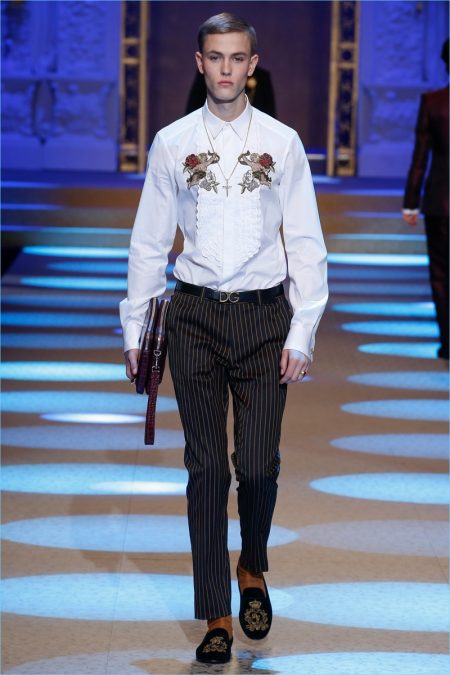 Dolce Gabbana Fall Winter 2018 Mens Runway Collection 098