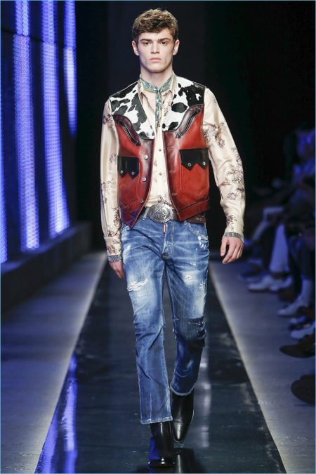 Dsquared2 Fall Winter 2018 Mens Runway Collection 020