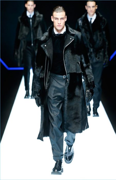 Emporio Armani Fall Winter 2018 Mens Runway Collection 007