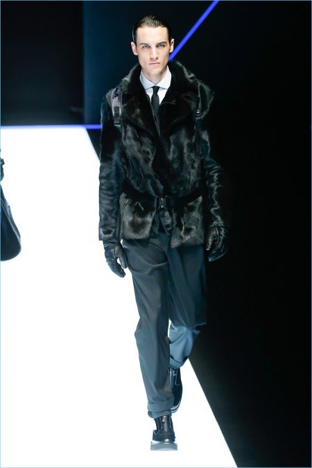 Emporio Armani Fall Winter 2018 Mens Runway Collection 008