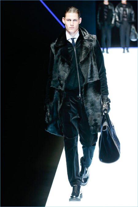 Emporio Armani Fall Winter 2018 Mens Runway Collection 009