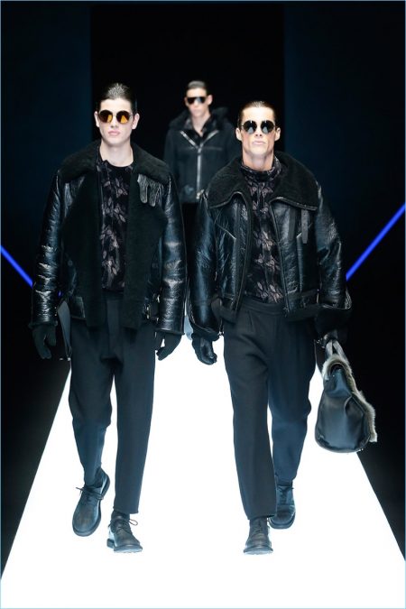 Emporio Armani Fall Winter 2018 Mens Runway Collection 010