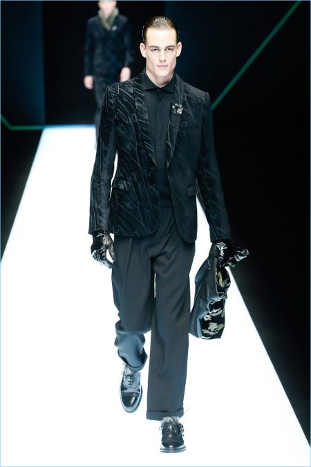 Emporio Armani Fall Winter 2018 Mens Runway Collection 014