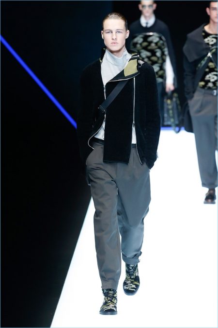 Emporio Armani Fall Winter 2018 Mens Runway Collection 016