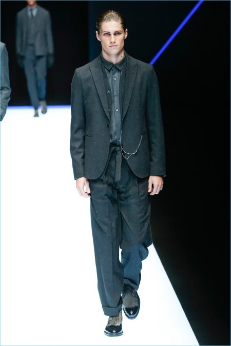 Emporio Armani Fall Winter 2018 Mens Runway Collection 022