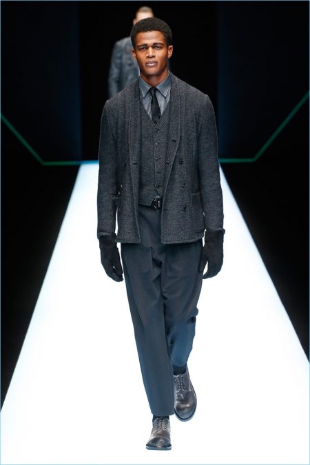 Emporio Armani Fall Winter 2018 Mens Runway Collection 024