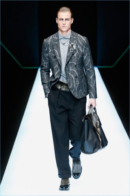 Emporio Armani Fall Winter 2018 Mens Runway Collection 025