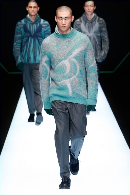 Emporio Armani Fall Winter 2018 Mens Runway Collection 029