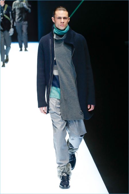 Emporio Armani Fall Winter 2018 Mens Runway Collection 033