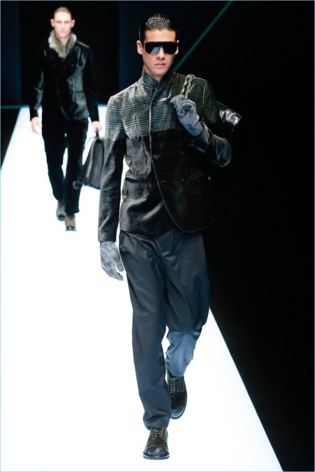 Emporio Armani Fall Winter 2018 Mens Runway Collection 035