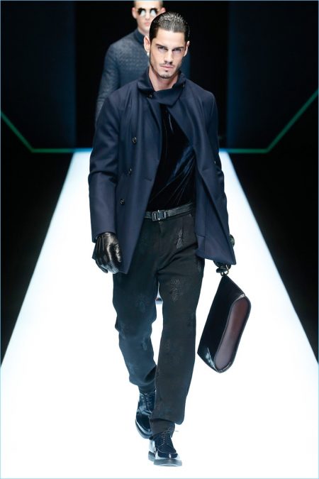 Emporio Armani Fall Winter 2018 Mens Runway Collection 041