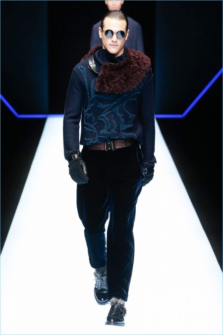 Emporio Armani Fall Winter 2018 Mens Runway Collection 043