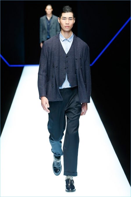 Emporio Armani Fall Winter 2018 Mens Runway Collection 044