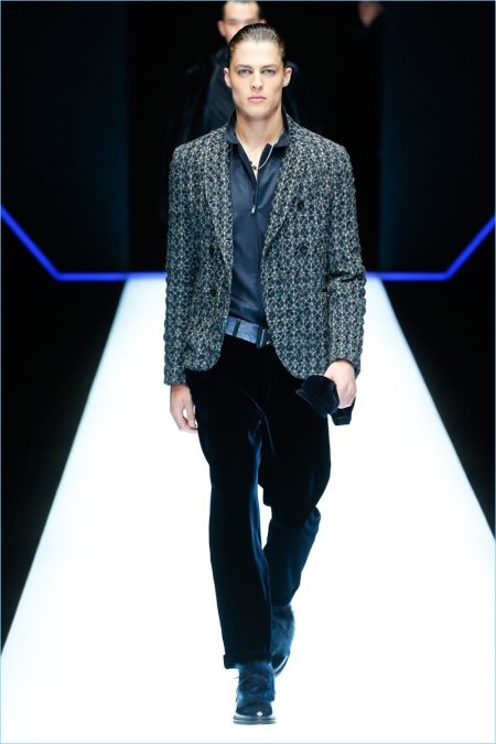 Emporio Armani Fall Winter 2018 Mens Runway Collection 045