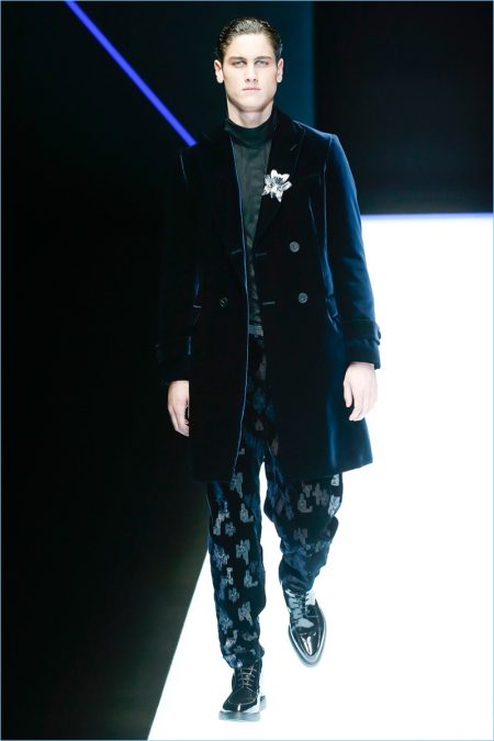 Emporio Armani Fall Winter 2018 Mens Runway Collection 049