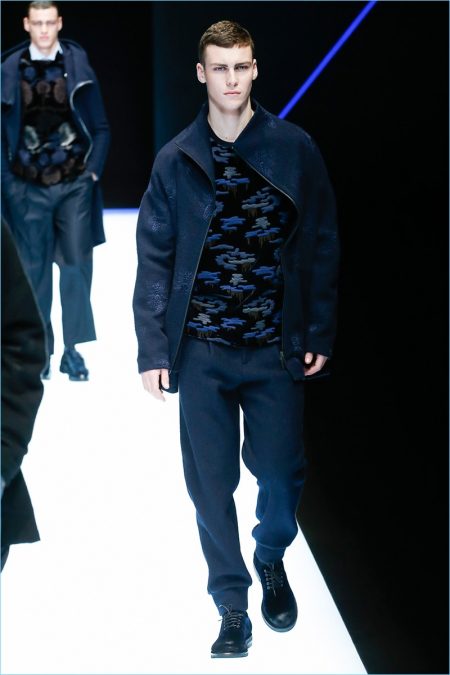 Emporio Armani Fall Winter 2018 Mens Runway Collection 053