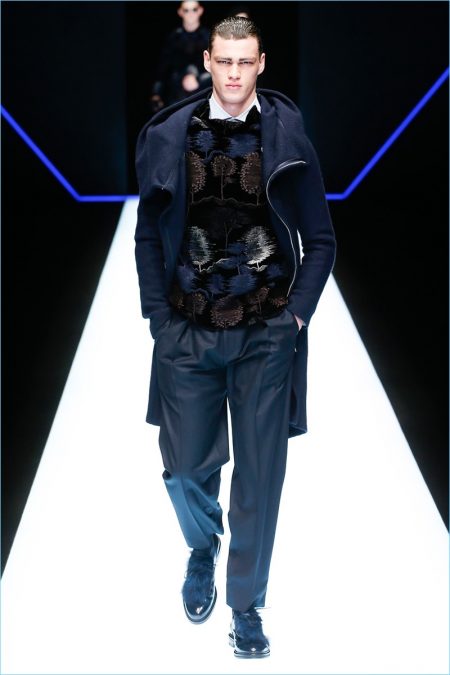 Emporio Armani Fall Winter 2018 Mens Runway Collection 054