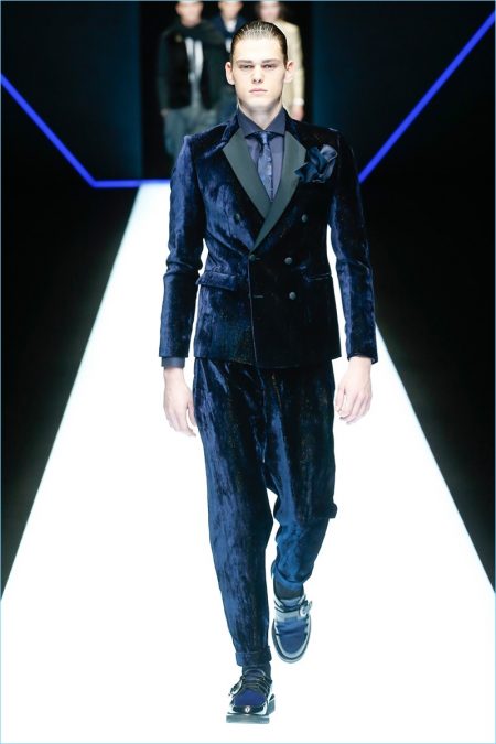 Emporio Armani Fall Winter 2018 Mens Runway Collection 056