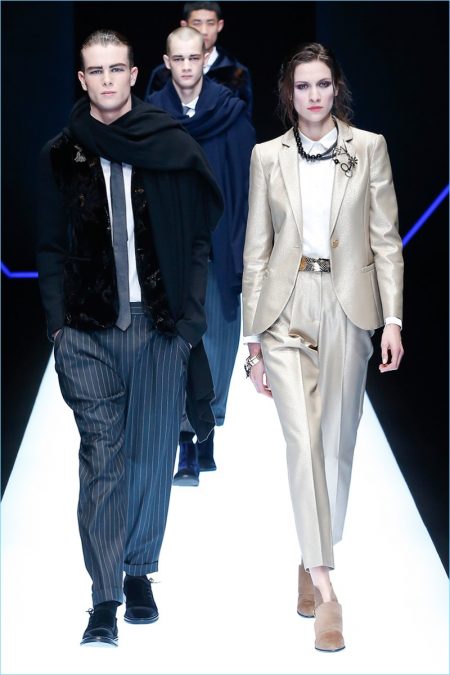 Emporio Armani Fall Winter 2018 Mens Runway Collection 057