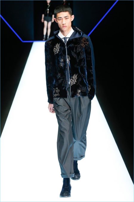 Emporio Armani Fall Winter 2018 Mens Runway Collection 059