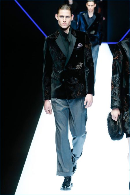 Emporio Armani Fall Winter 2018 Mens Runway Collection 061