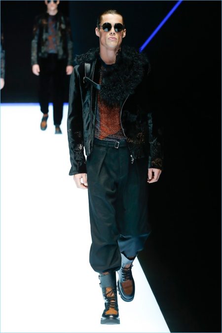 Emporio Armani Fall Winter 2018 Mens Runway Collection 064