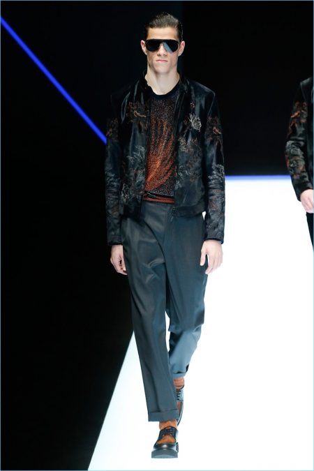 Emporio Armani Fall Winter 2018 Mens Runway Collection 065