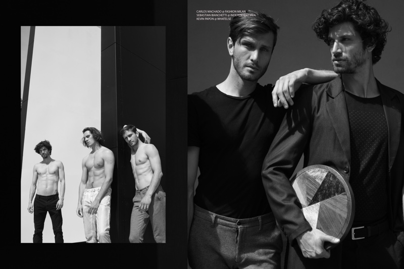 Carlos Machado @ Fashion Milan, Kevin Papon @ Whatelse, and Sebastian Bianchetti @ Independent Men 