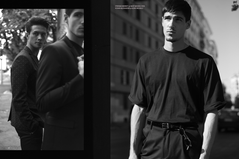 Yoshi Alexander @ I Love Models Management and Stefano Berretti @ Next Models