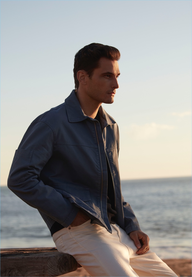 Filippa K enlists Julien Hedqvist as the star of its spring-summer 2018 campaign.