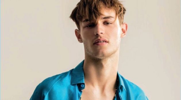 Marrakech Memories: Kit Butler & Louis Marzin Rock Saint Laurent for GQ China Kit Butler wears Saint Laurent for GQ China.