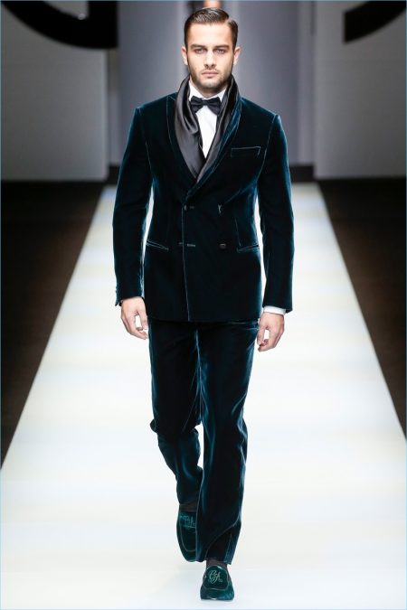 Giorgio Armani Fall Winter 2018 Mens Runway Collection 093